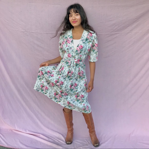 Vintage Silver Cliff Dress - Picture 1 of 8